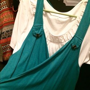Teal jumper vest